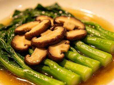 香菇青菜 - 秧竹米大食堂